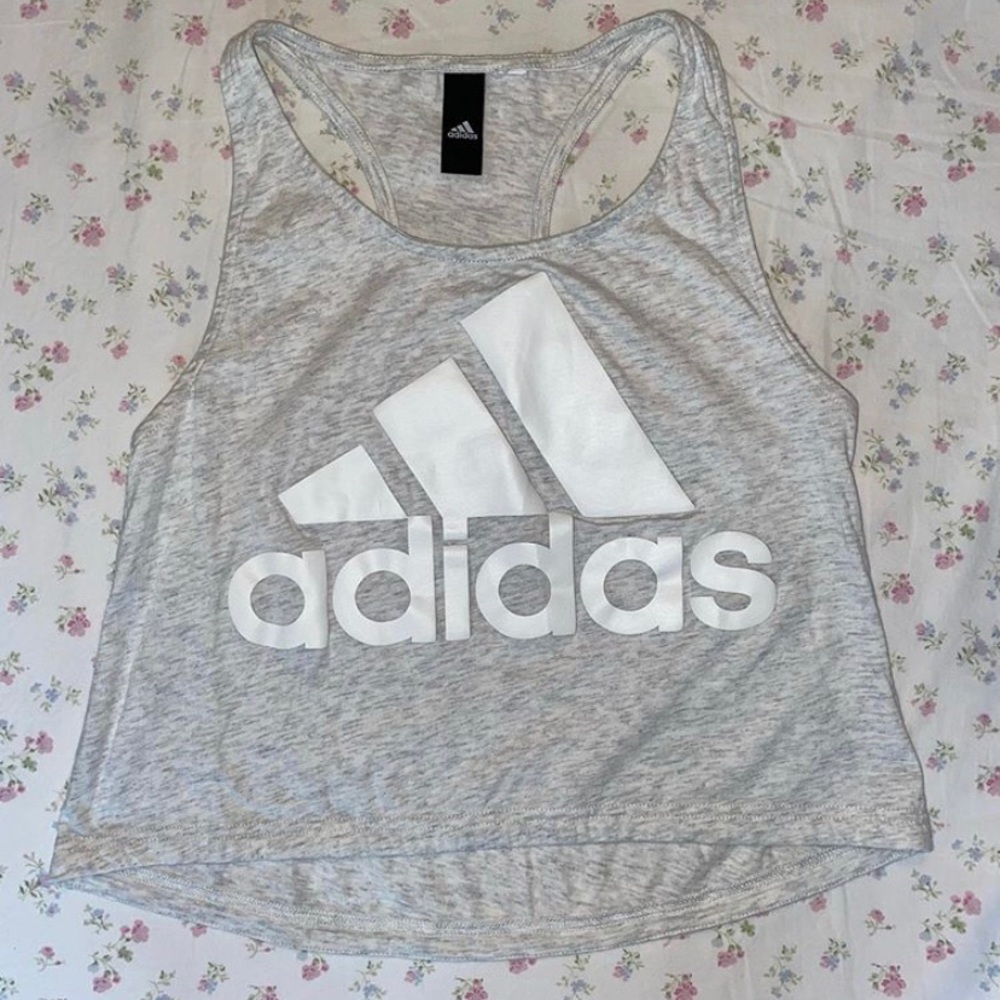 adidas crop tank